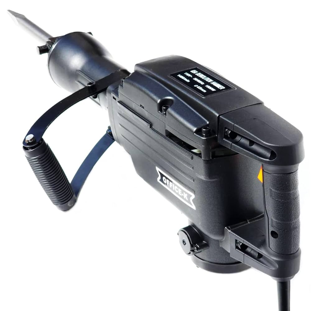 電動ハツリキ Amazon | Officek 電動 はつり機 ハンマー ブレーカー ハツリ
